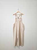 Miou Muse Linen Cotton Wide Leg Overalls (L)
