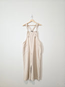 Miou Muse Linen Cotton Wide Leg Overalls (L)