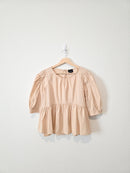 Babydoll Button Back Top (M)