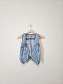 Cropped Denim Vest (XS)