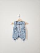 Cropped Denim Vest (XS)