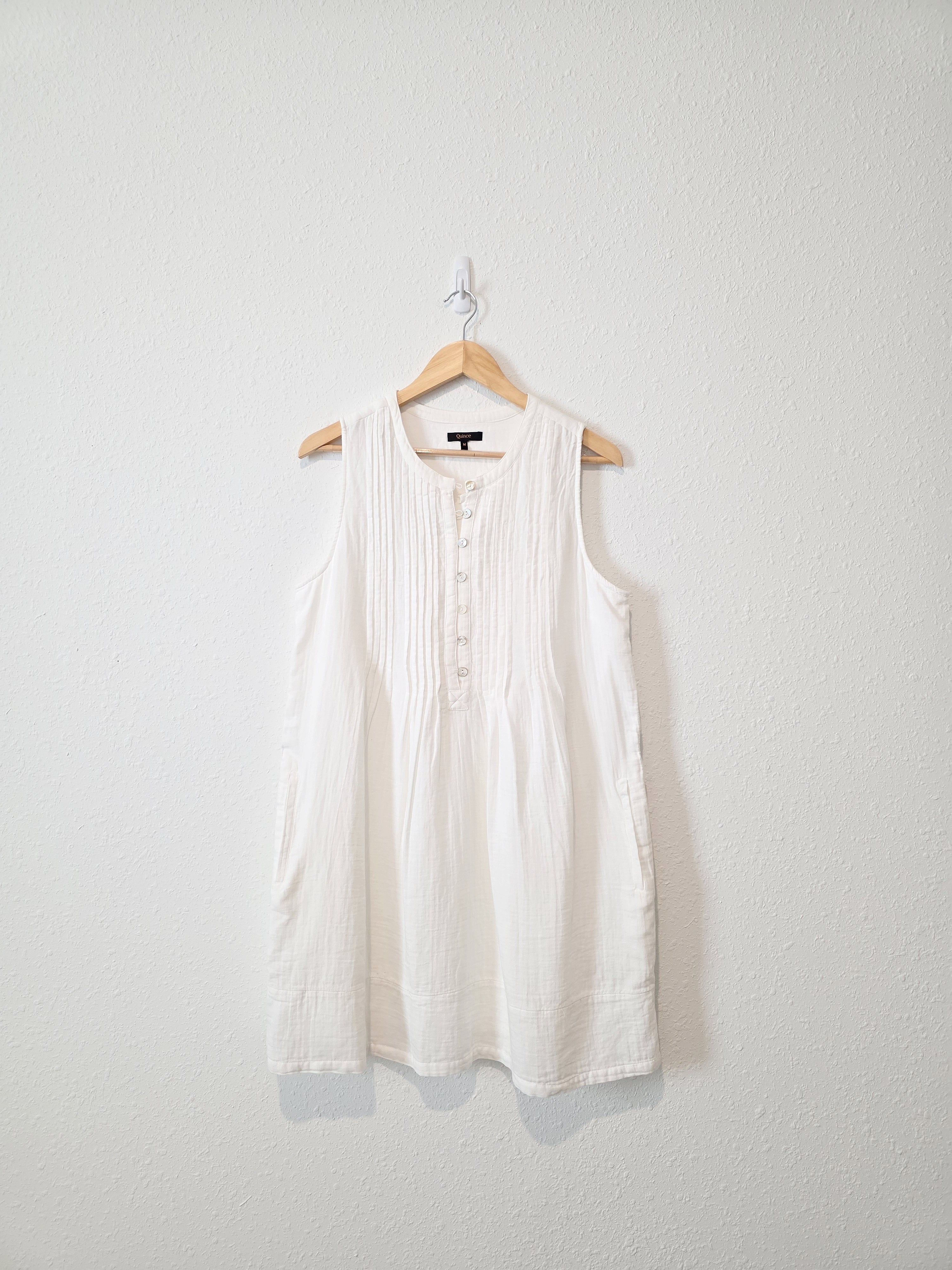 Quince Cotton Gauze Dress (M)