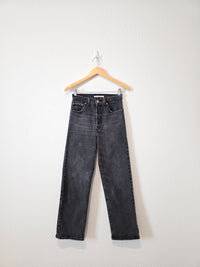 Levi's Ribcage Straight Ankle Jeans (25)