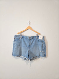 NEW Abercrombie 4" Mom Shorts (36/22)