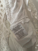 NEW Floral Eyelet Blouse (M)