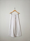 Cotton Gauze Wide Leg Pants (S)