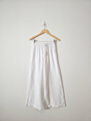 Cotton Gauze Wide Leg Pants (S)