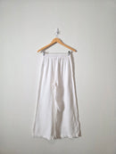 Cotton Gauze Wide Leg Pants (S)