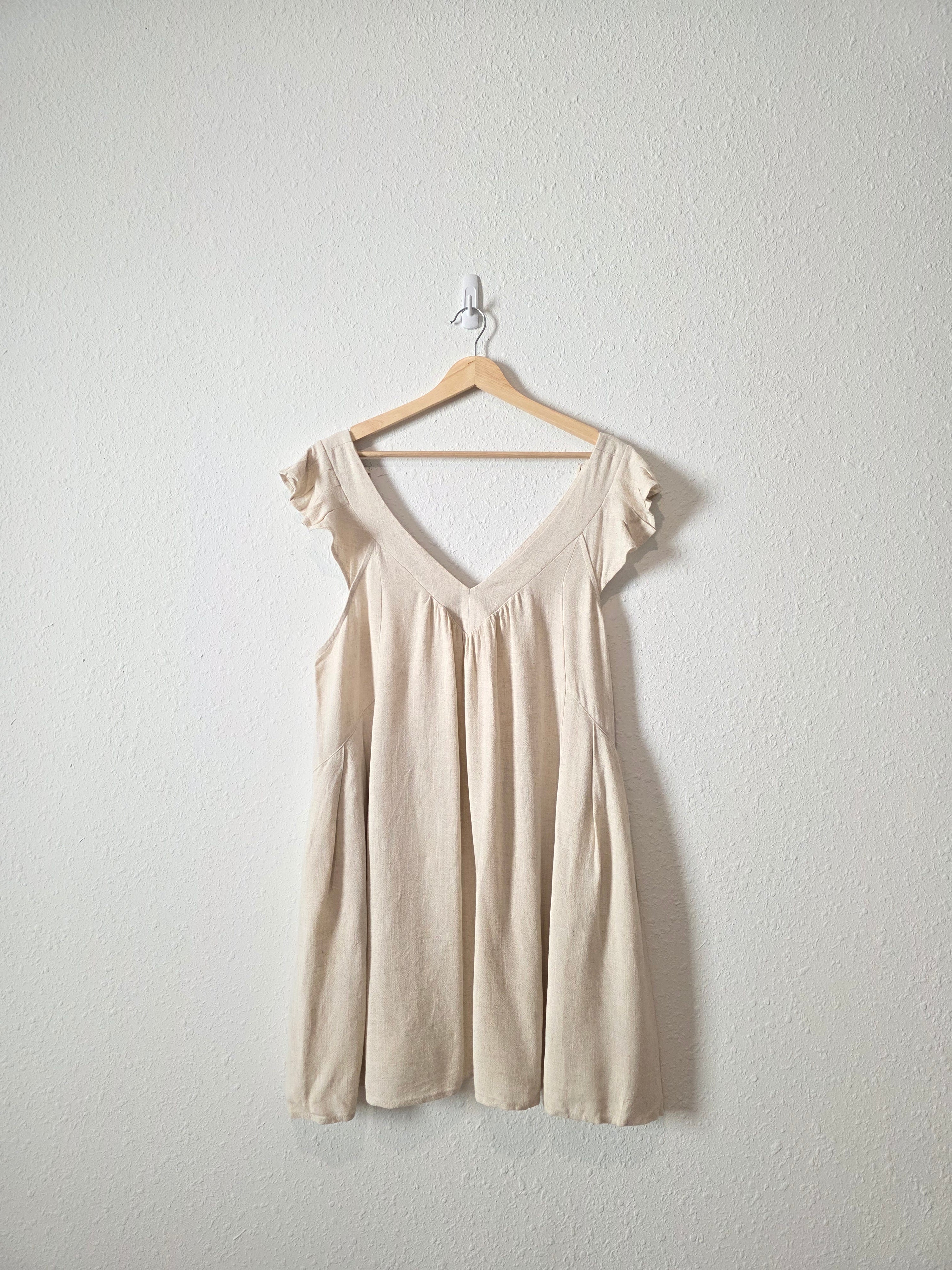Promesa Cotton Linen Tunic Dress (M)