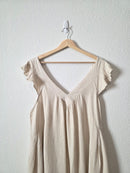 Promesa Cotton Linen Tunic Dress (M)