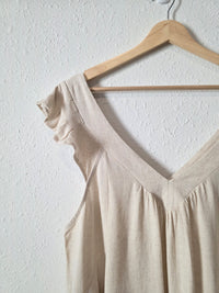 Promesa Cotton Linen Tunic Dress (M)