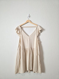 Promesa Cotton Linen Tunic Dress (M)