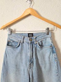 Light Wash Wide Leg Jeans (24)