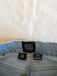 Light Wash Wide Leg Jeans (24)