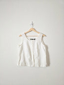 Vintage Linen Cotton Tank (M)