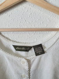 Vintage Linen Cotton Tank (M)