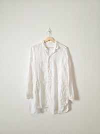 CP Shades Floral Linen Tunic (XS)