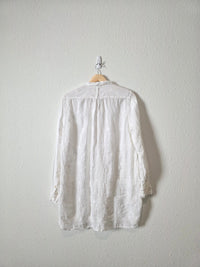 CP Shades Floral Linen Tunic (XS)