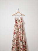 Astr Floral Maxi Dress (L)