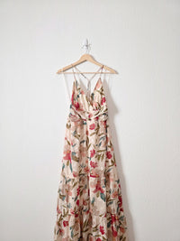 Astr Floral Maxi Dress (L)