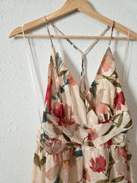 Astr Floral Maxi Dress (L)