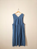 Vintage Cotton Denim Dress (XL/1X)