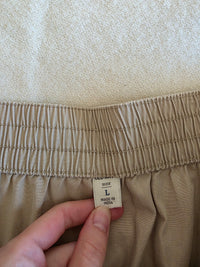 Cotton Tiered Maxi Skirt (L)