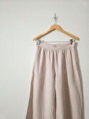 Lou & Grey Linen Wide Leg Pants (S)