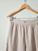 Lou & Grey Linen Wide Leg Pants (S)