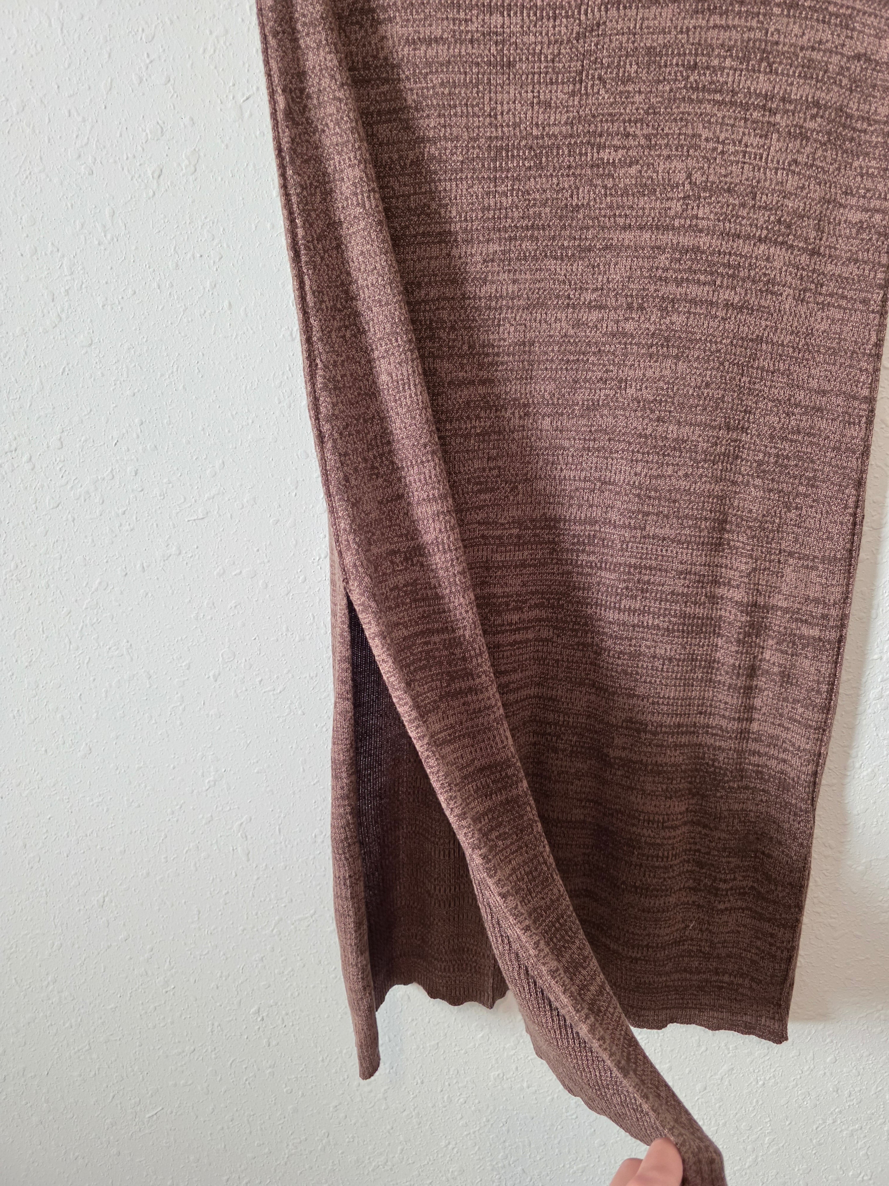 NEW Free People Brown Midi Skirt (S)