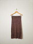 NEW Free People Brown Midi Skirt (S)