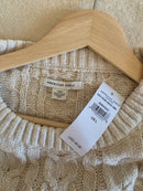 NEW Cable Knit Crewneck Sweater (L)