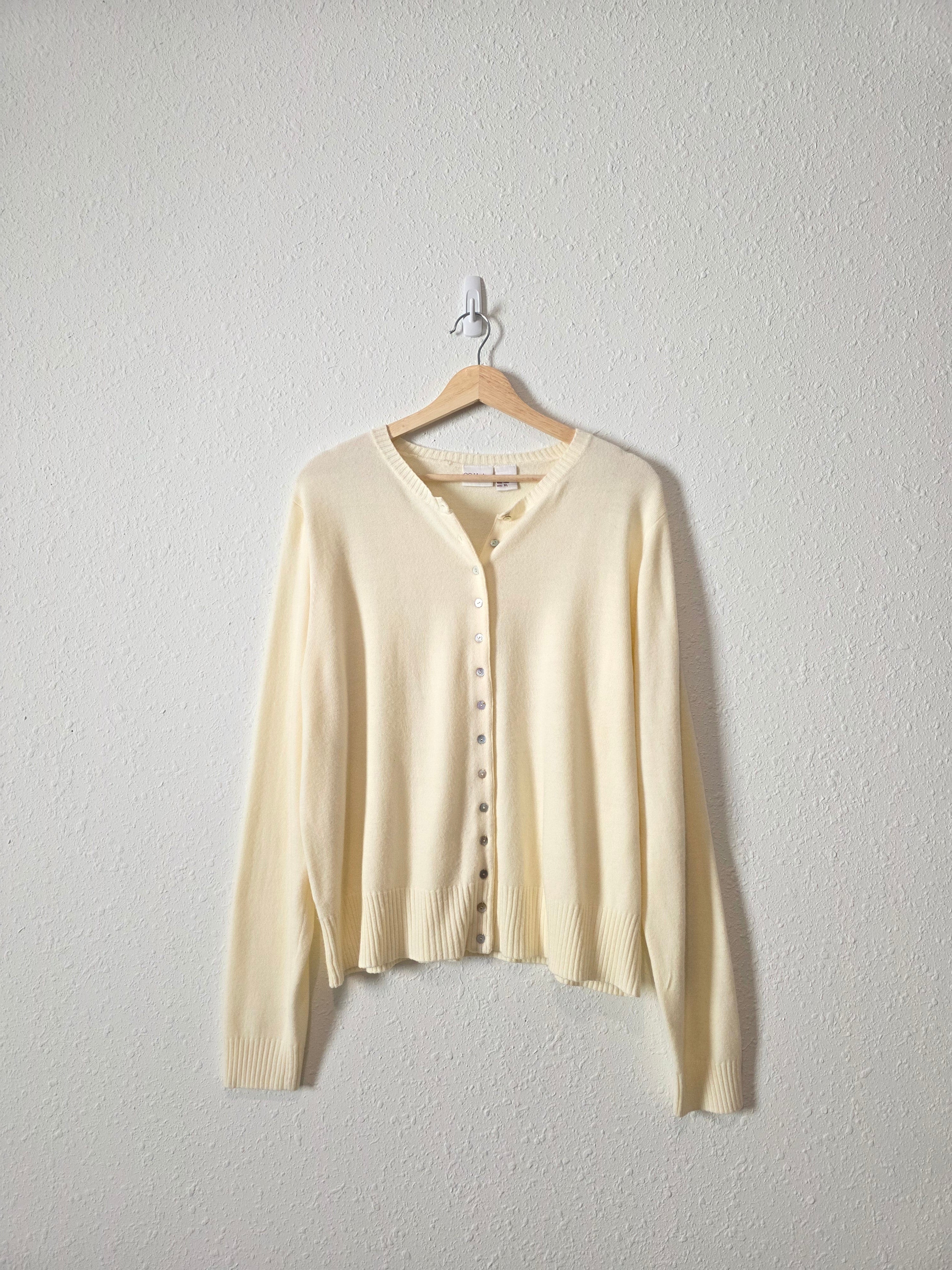 Vintage Button Up Cardigan (XL)