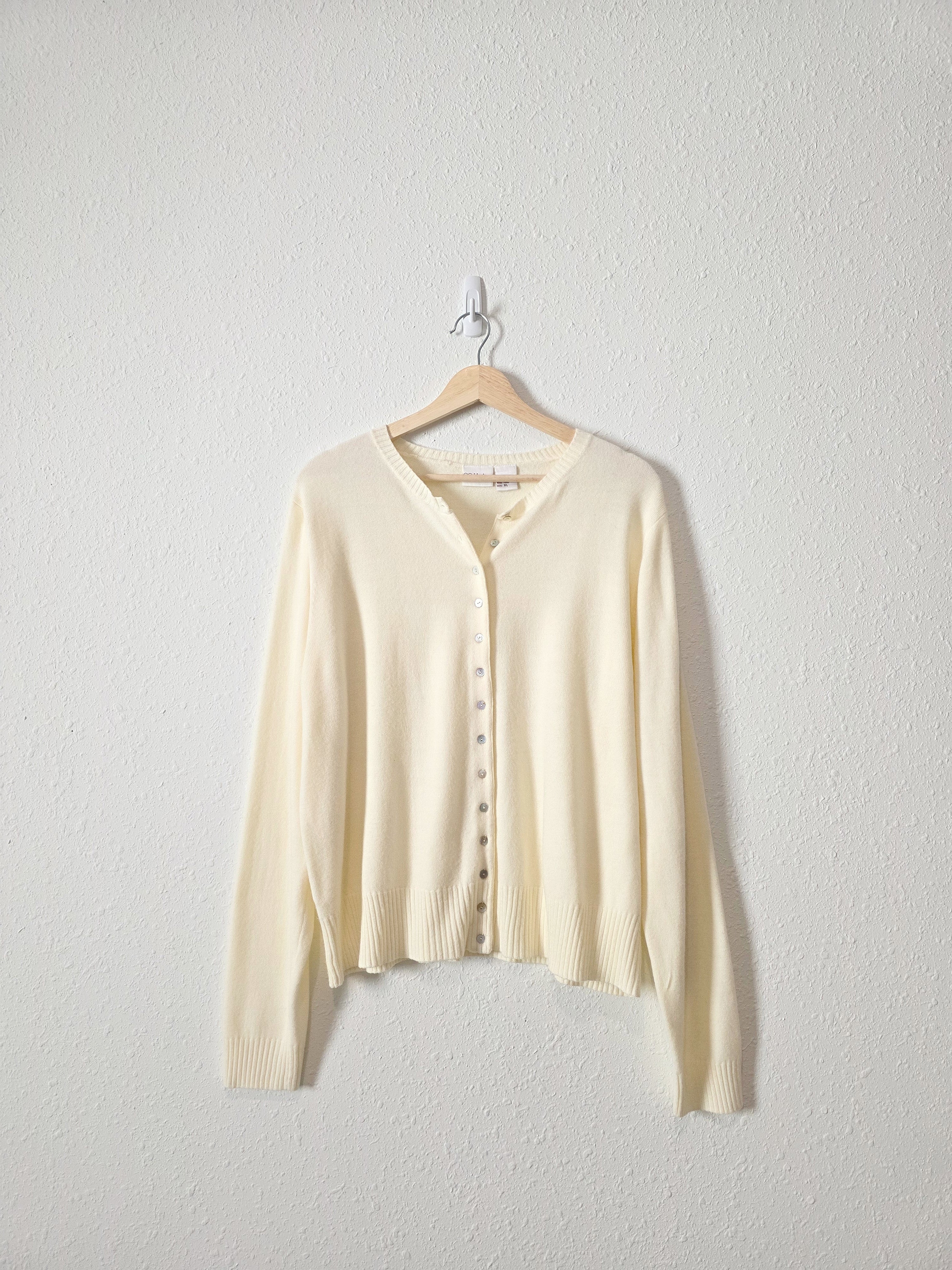 Vintage Button Up Cardigan (XL)