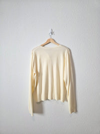 Vintage Button Up Cardigan (XL)