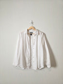 White Linen Button Up (S)