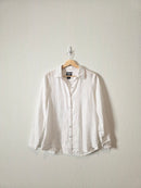 White Linen Button Up (S)
