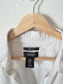 White Linen Button Up (S)