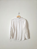White Linen Button Up (S)