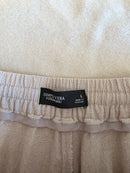 Neutral Flowy Wide Leg Pants (L)