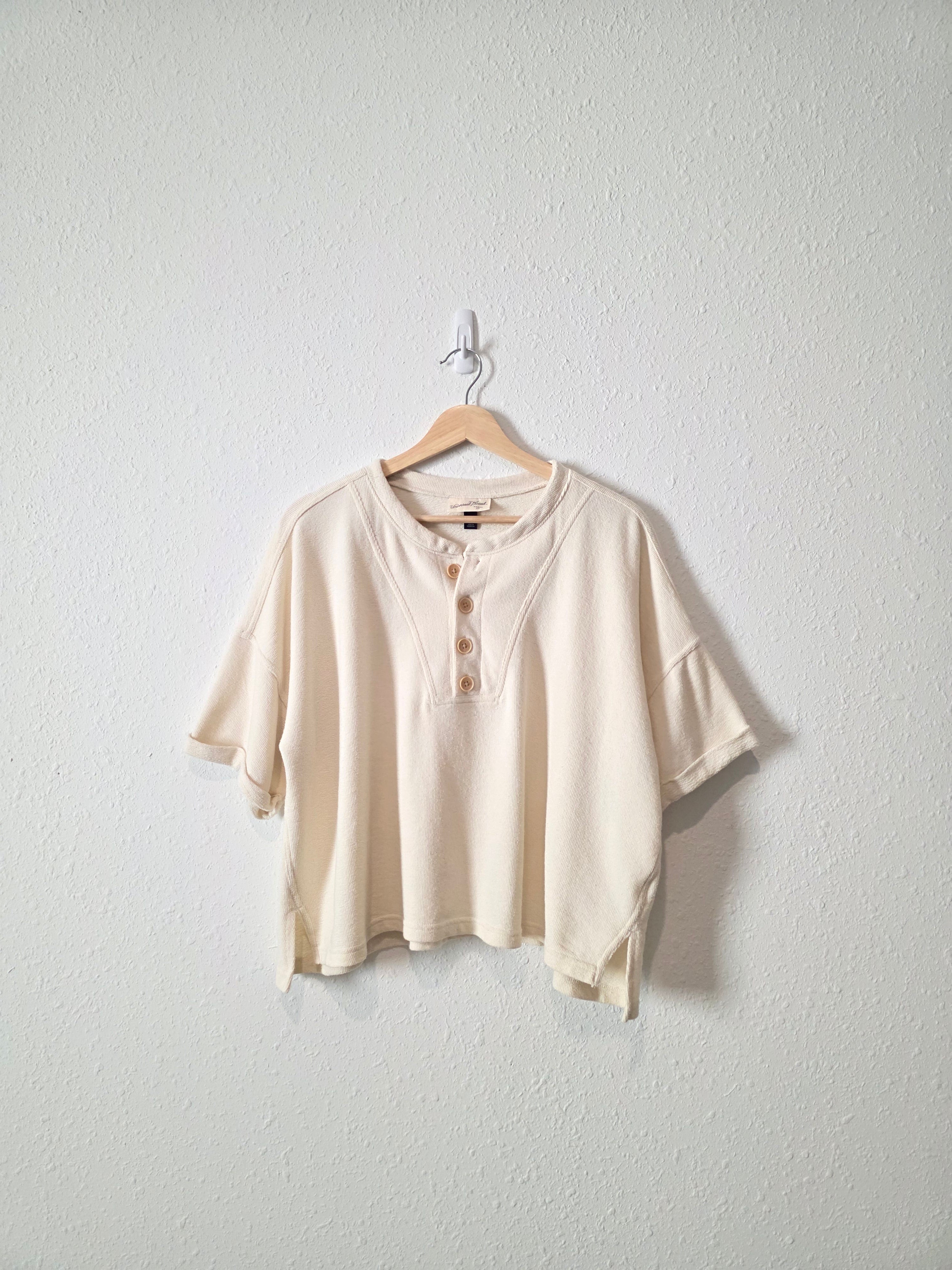 Knit Henley Tee (XXL)