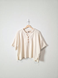 Knit Henley Tee (XXL)