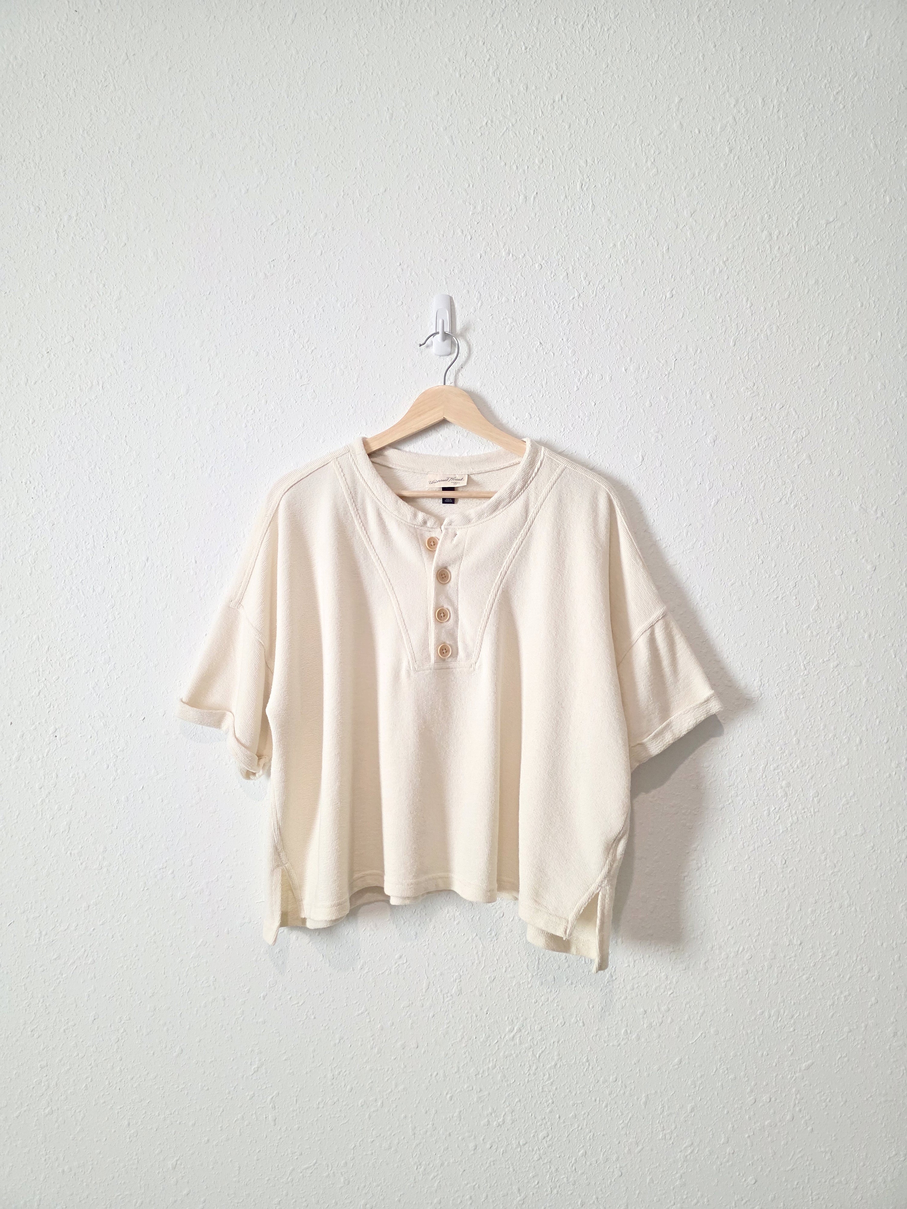 Knit Henley Tee (XXL)