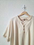 Knit Henley Tee (XXL)