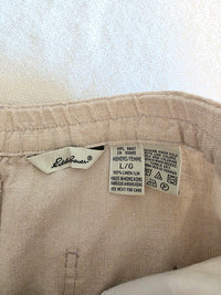 Vintage Eddie Bauer Linen Skirt (L)