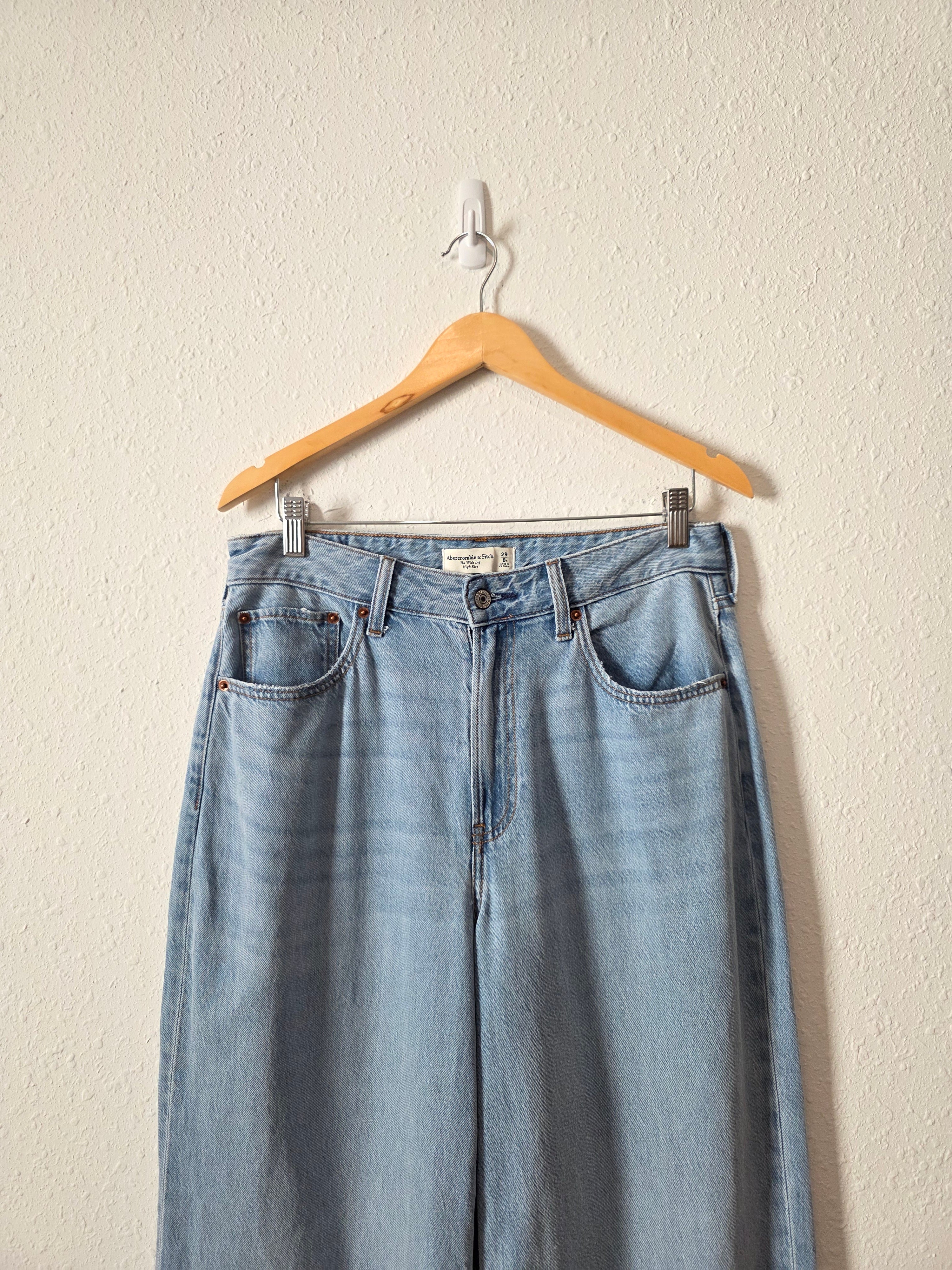 Abercrombie Wide Leg Jeans (29/8)