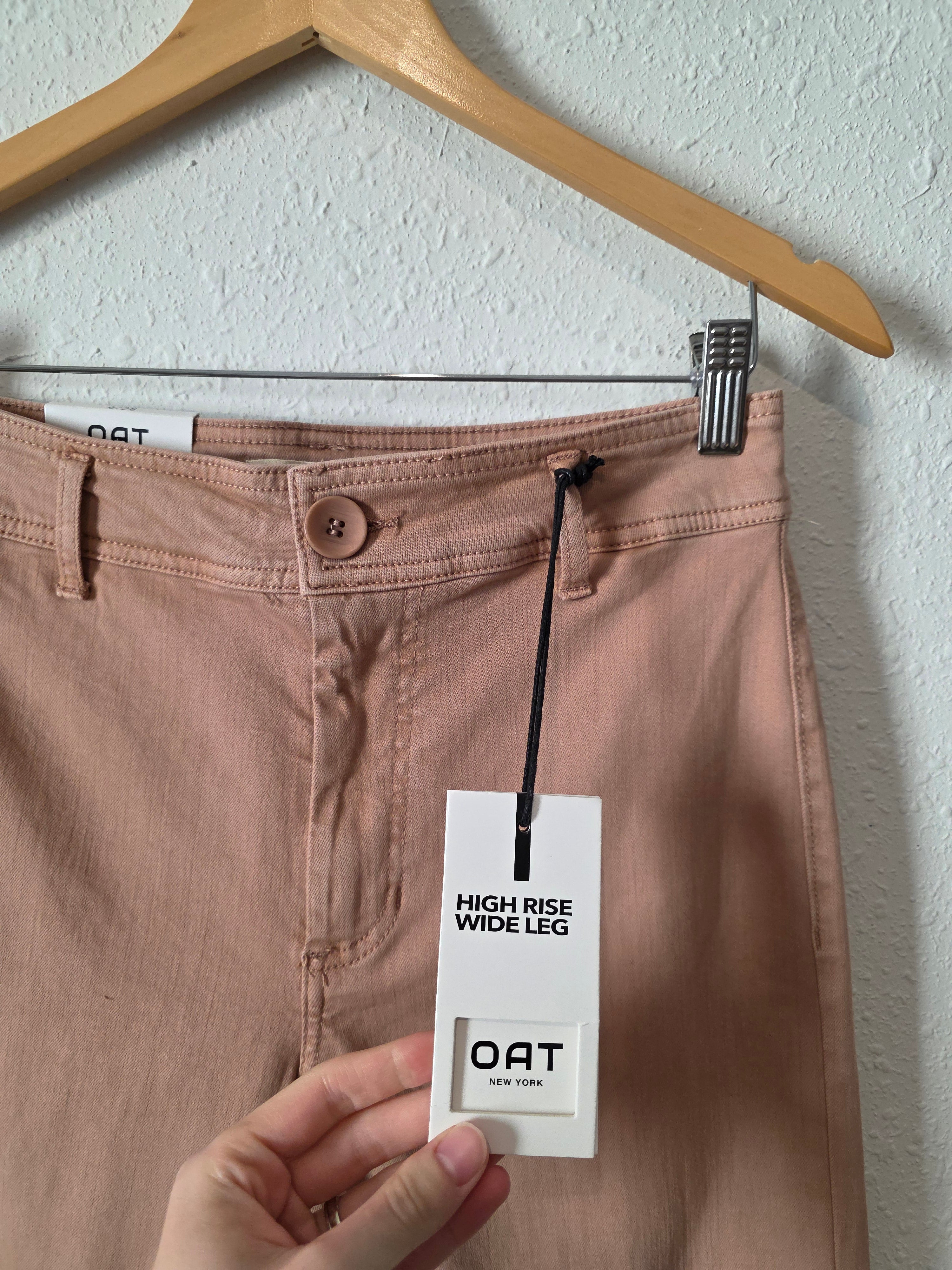 NEW Oat Pink Wide Leg Jeans (28/6)