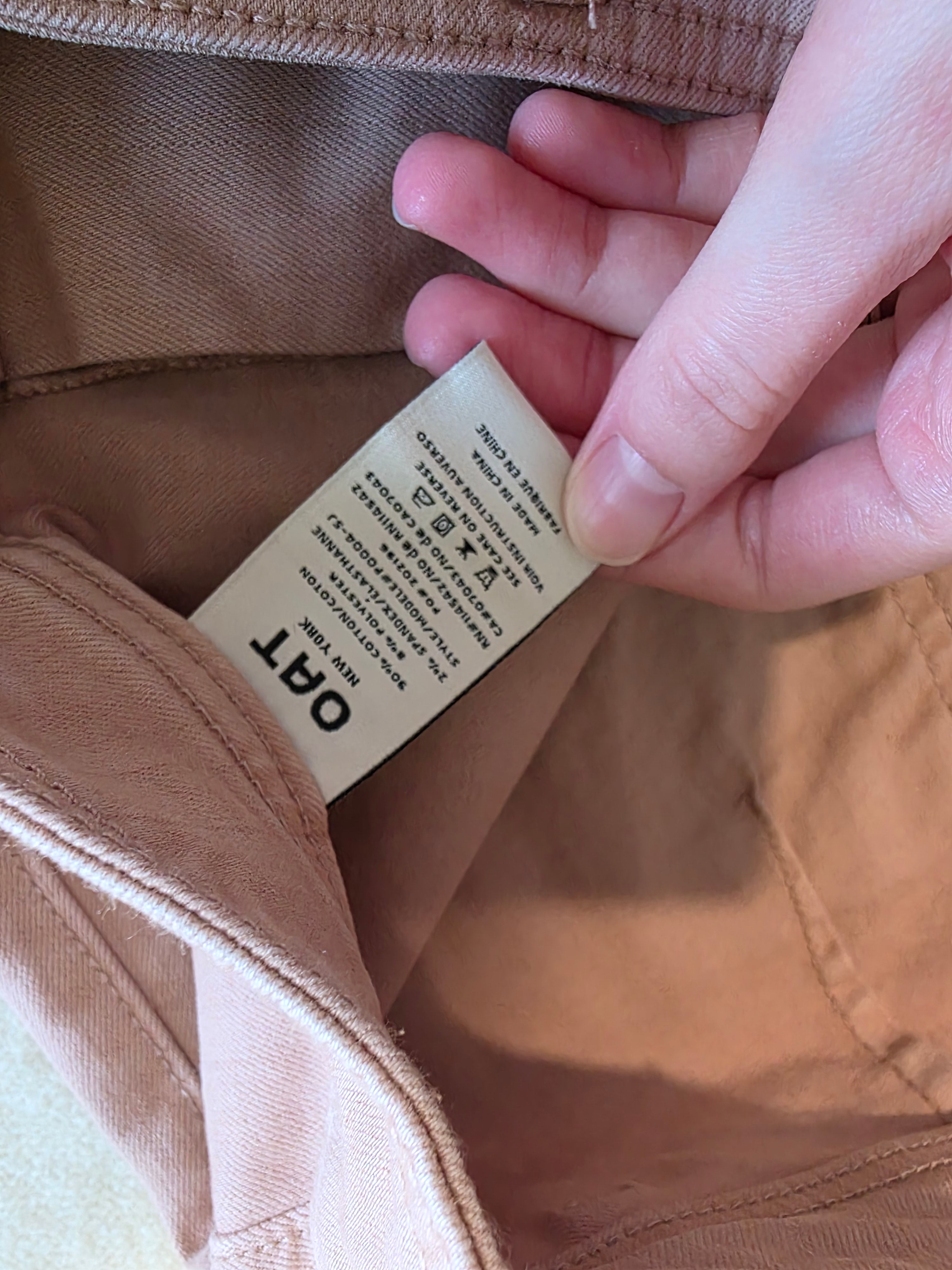 NEW Oat Pink Wide Leg Jeans (28/6)