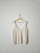 NEW Marine Layer Crochet Tank (M)