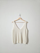 NEW Marine Layer Crochet Tank (M)